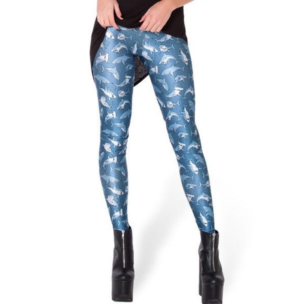 BlackMilk Mr Shark Leggings